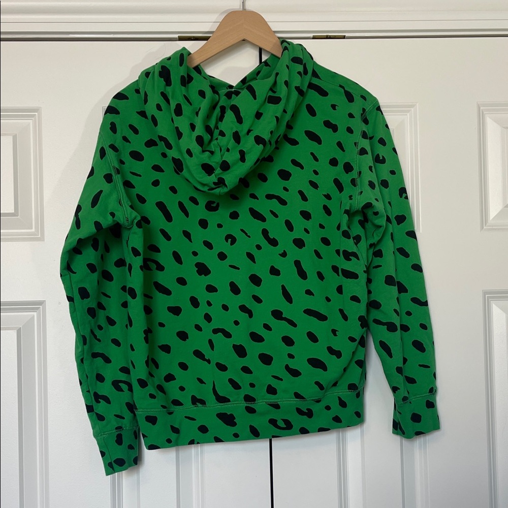 Clare V. Green Cheetah Spotted Hoodie - Picture 11 of 14